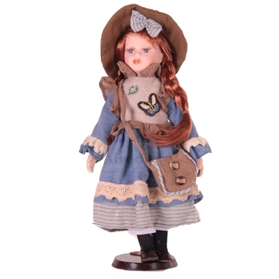 Doll porcelánová panenka Claire 40 cm