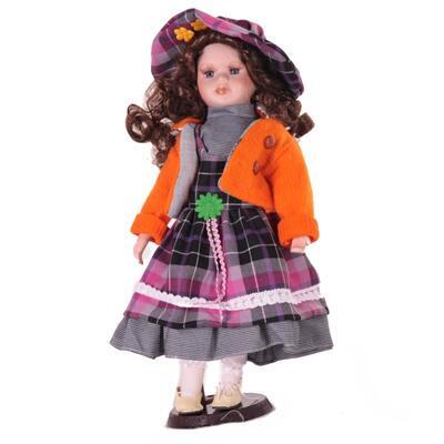 Doll porcelánová panenka Jenny 40 cm