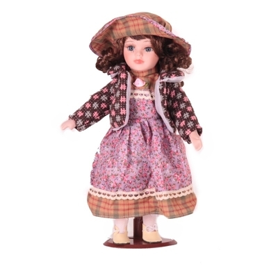 Doll porcelánová panenka Paige 30 cm