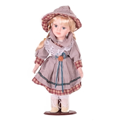 Doll porcelánová panenka Samanta 30 cm