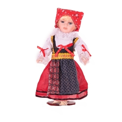 Doll porcelánová panenka Dora 30 cm