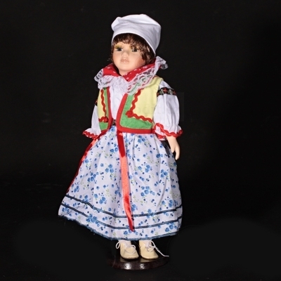 Doll porcelánová panenka Zdena 40 cm