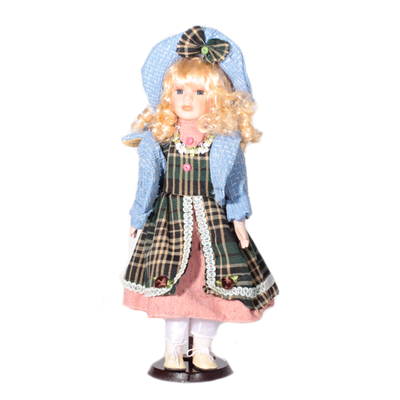 Doll porcelánová panenka Vanda 40 cm