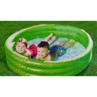 3komorový nafukovací bazén 122x25cm Chris zelený, zelený