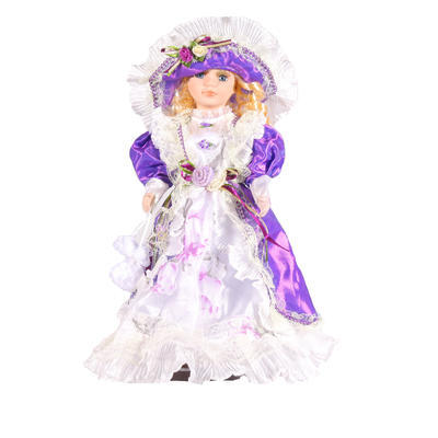 DOLL porcelánová panenka v zámeckých šatech  Sue 30cm