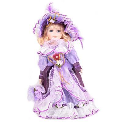 DOLL porcelánová panenka v zámeckých šatech Audrey 30 cm