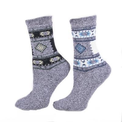 Dámské zimní ponožky D2d černé 35-38, 35-38