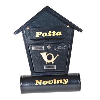 Poštovní schránka Ponty modrá