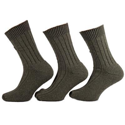 Silné zelené pracovní ponožky H8c 39-42, 39-42