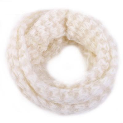Zimní šátek Erica bílý C1, bílá