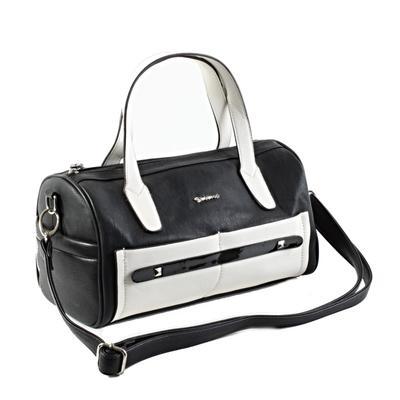 Luxusní kabelka Trish černá 6B - 1