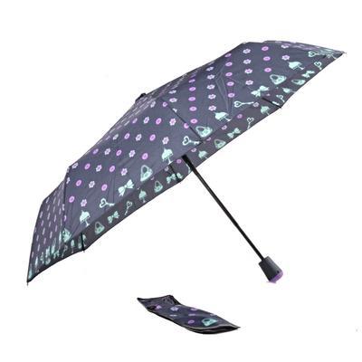 Skládací deštník Knoflík tmavě modrý - 1