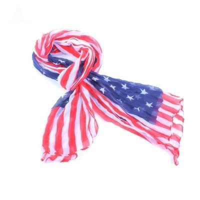 Dívčí šátek Zigi s americkou vlajkou - 1