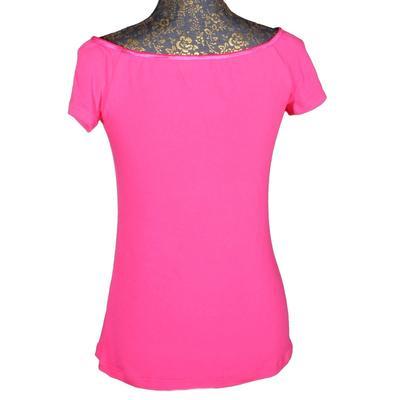 Růžové tričko s krátkým rukávem Marika - 38, 38 - 1