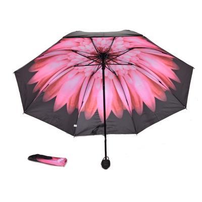 Dámský skládací deštník Scarlet růžový - 1