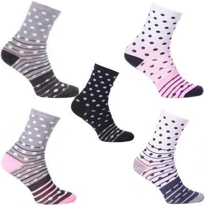 Vysoké dámské ponožky S3 5párů 39-42, 39-42