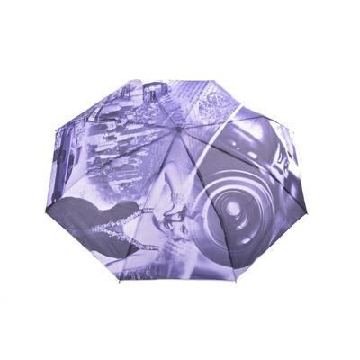 Luxusní skládací deštník Marilyn Monroe fialový - 1