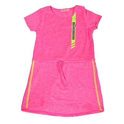 Dívčí letní sportovní šaty Valery růžové - 1
