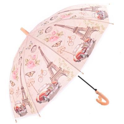 Dětský vystřelovací deštník Brenda meruňkový - 1