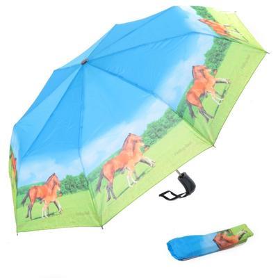 Skládací deštník Cesar - motiv koně - 1