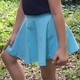 Dívčí modrá kolová sukně Barunka 128-152, 128-152 - 1/2