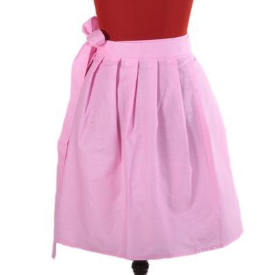 Růžová zavinovací sukně Annie bez potisku - 2