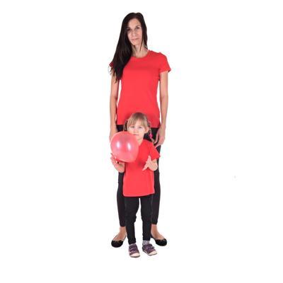 Červené dětské tričko krátký rukáv Laura od 98-116 - 2