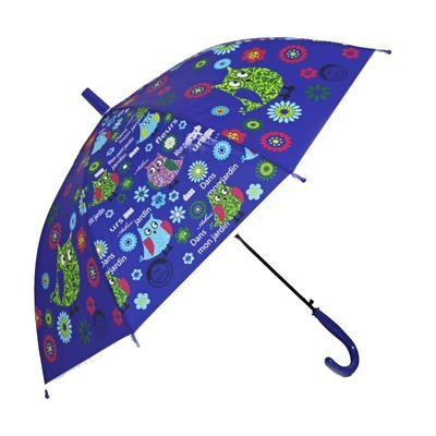 Dětský vystřelovací deštník Anabela modrý - 2