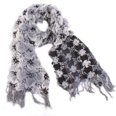 Zimní šátek Mett černý C5 - 2