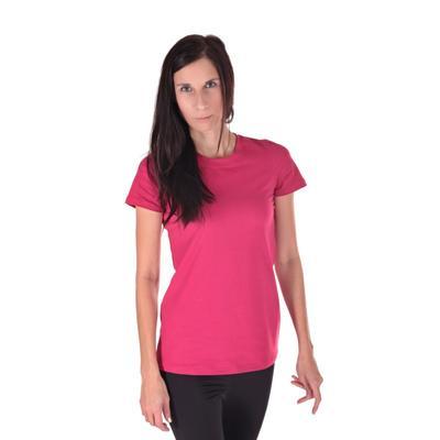 Dámské jednobarevné tričko Linty růžové - 40, 40 - 2
