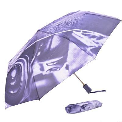 Luxusní skládací deštník Marilyn Monroe fialový - 2