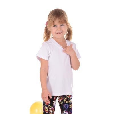 Dětské tričko krátký rukáv Laura bílé od 122-146 - 3
