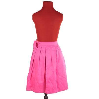 Růžová zavinovací sukně Karmen bez potisku - 3