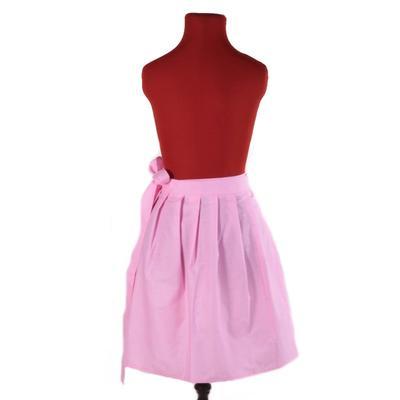 Růžová zavinovací sukně Annie bez potisku - 3