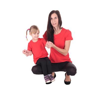 Červené dětské tričko krátký rukáv Laura od 98-116 - 3