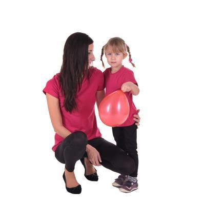 Dámské jednobarevné tričko Linty růžové - 40, 40 - 4