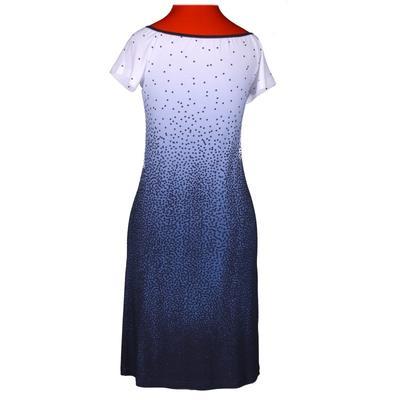 Modré šaty Melody s potiskem - 5